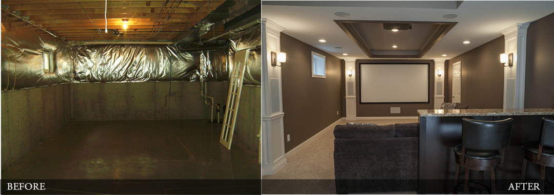 Before & After | Home Theater